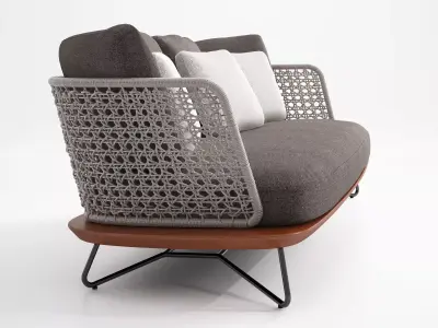 Rivera Sofa 3D model