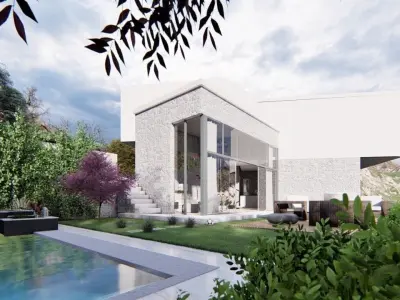 Weekend -Villa -House Model -Exterior and interior Render 3D model