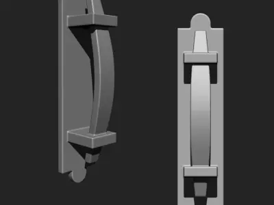 Door Latch IMM Brush Pack 15 in One vol 5 3D model