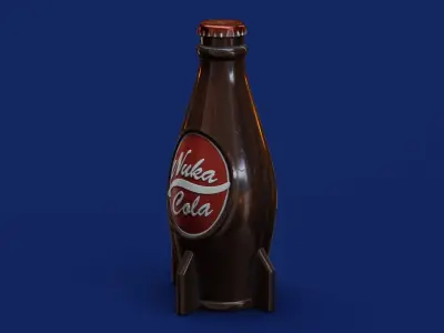 Fallout Nuka Cola 3D print model