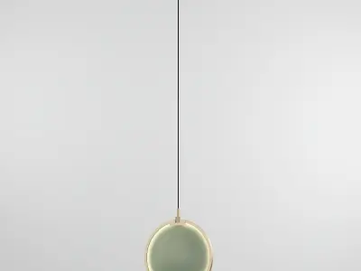 HORO 1 gold and pendant light with name chandler 3D model