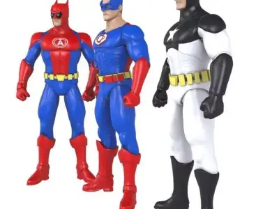 Game-Ready Character Collection 3D model