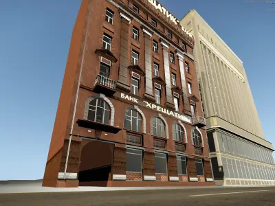 City Building Kiev 3D model