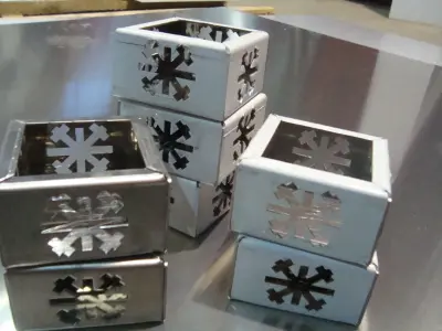 Christmas Tealight 3D model