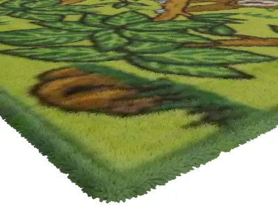 Rug Set 1687 3D model
