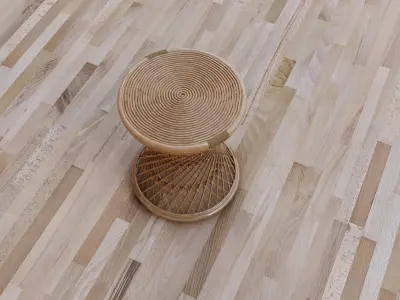 Rattan Stool Sketchup  3D model