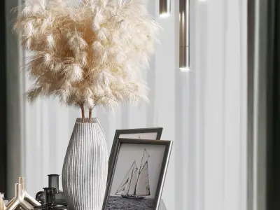 Hallway Set N4 3D model