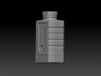 Futuristic Battery - Realistic Model 3D model