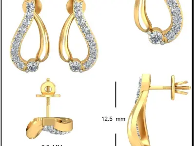 EARRING Free 3D print model