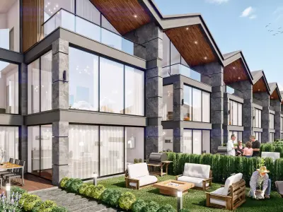 Modern Villa Site 3D model