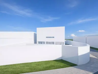 Casa Moliner Alberto Campo Baeza 3D Model and Plans 3D model
