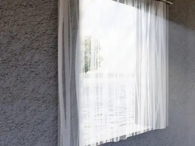 JohnnyOscarStudios Curtains Free 3D model