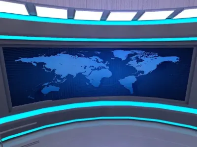 Sci Fi Room 3D model