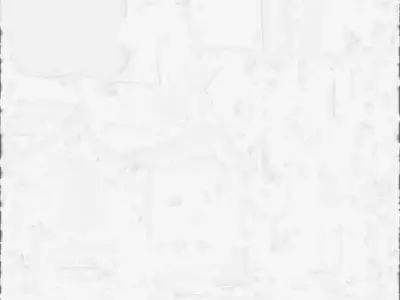 Christmas Snow Cabin 3D Model Cozy Winter Home Low-poly 3D model