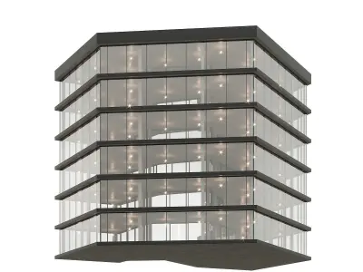 Office house building 5 3D model
