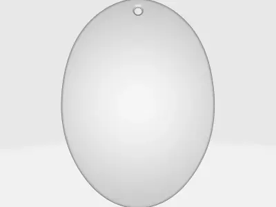 St Patricks Day Leprechaun Wall Plaque Hanging Ornament 3D print model