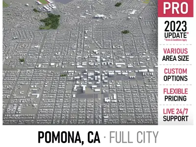 Pomona  Low-poly 3D model