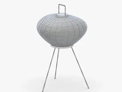 1460 - Floor Lamp Low-poly 3D model