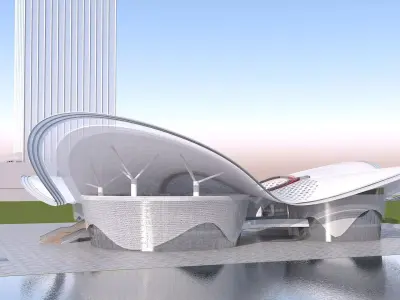 Building 06 3D model