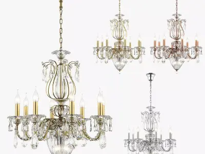 SHON Osgona Chandelier 3D model