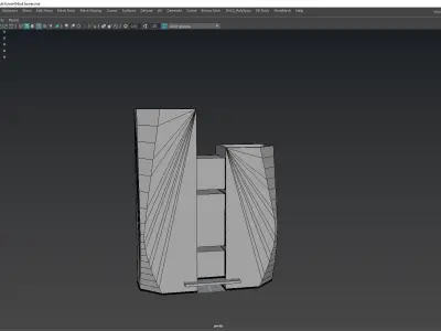 HUD Tower Low-poly 3D model