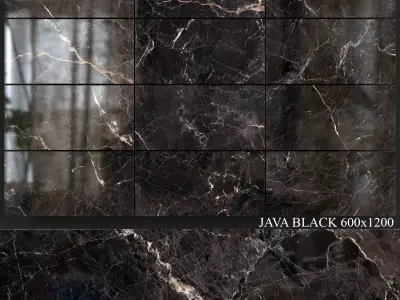 Yurtbay Seramik Java Black 600x1200 3D model