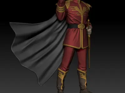 Tzar Aznable 120mm 32mm and 10mm 3D print model