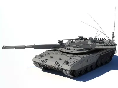 Armata T-14 Concept 3D model