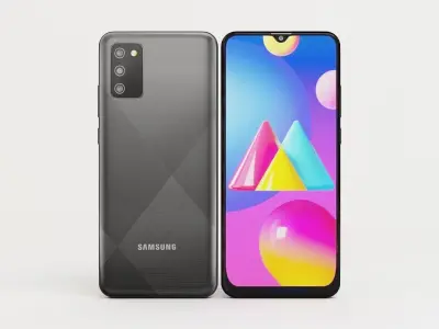 samsung galaxy m02s 3D model