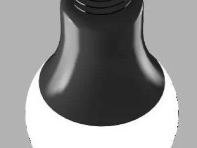 light bulb printable model 3D print model
