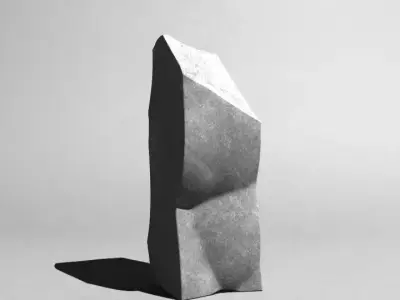 escultura serie01 Low-poly 3D model shop