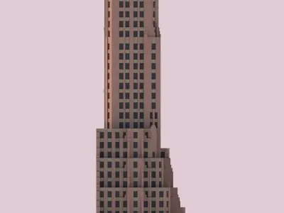 General Electric Building 3D print model