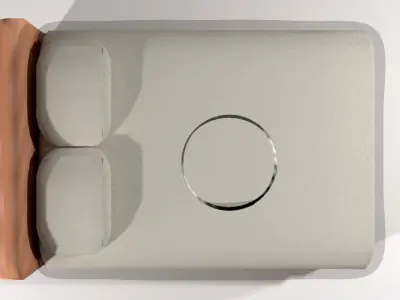 Bed - Canopy Bed 3D model