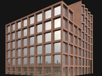 Office Building 3D model 438