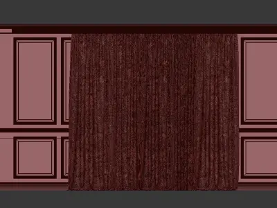 Curtain Set 233 3D model