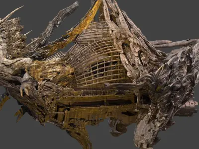 Spanish Dragon Airship 2 3D model