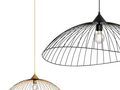 Onza Easy Chandelier by Ideas4lighting Low-poly 3D model