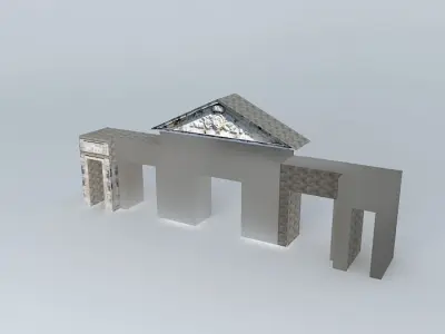 Door of the Carrack San Fernando Free 3D model