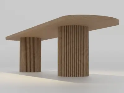 Long Table 3D model