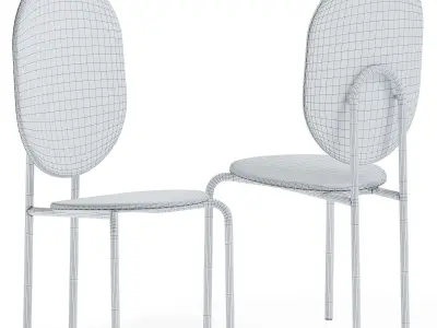 Michelle b Chair by SP01 3D model