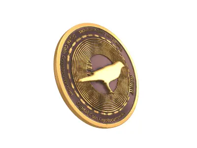 Kusama Coin v2 002 3D model