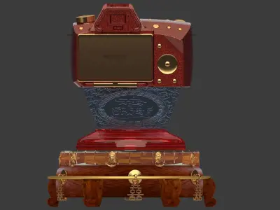 Camera 3D model