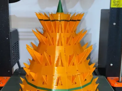 Pyramid Lamp 3D print model