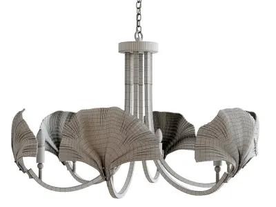 Ginkgo chandelier 3D model