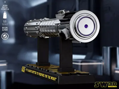 STAR WARS Mara Jade Ligthsaber 3D print model