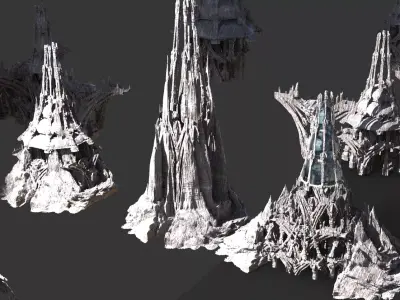 Hyborian Ancient arenas   3D model