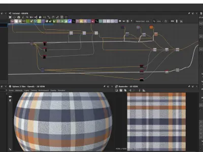 How to Create Fabric Material in Substance Designer Texture