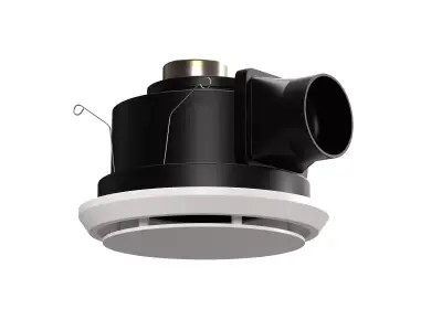 Lucci 200mm Designer Round Exhaust Fan 3D model