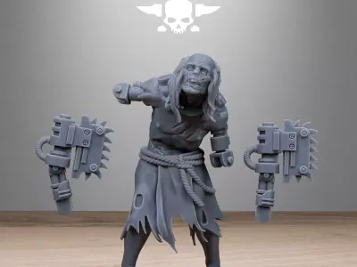 Techno Savanger Necromants 3D print model
