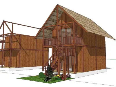 Creative Design-Holiday Cabin-051 3D model